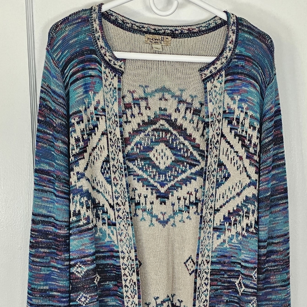 Aztec Pattern Cardigan - image 8